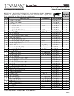 Preview for 38 page of Harman PB 105 Installation And Operating Manual