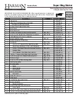 Preview for 32 page of Harman Super-Magnum Owner'S Manual