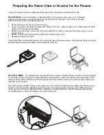 Preview for 7 page of Harmar Mobility AL600 Pioneer Installation Manual & Owner'S Manual