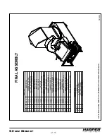 Preview for 37 page of Harper Straw Blower 1800 Operator'S Manual