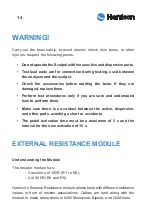 Preview for 14 page of Harrison 42000005 User Manual