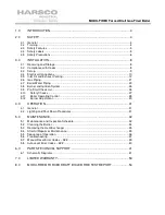 Preview for 2 page of Harsco Industrial MODU-FIRE FORCED DRAFT N750 Installation & Owner'S Manual