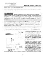 Preview for 18 page of Harsco Industrial MODU-FIRE FORCED DRAFT N750 Installation & Owner'S Manual