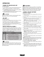 Preview for 7 page of HART HPGG01 Operator'S Manual