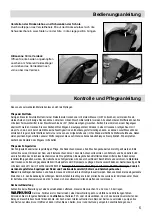 Preview for 6 page of Hartan Xperia GTX Instructions Manual