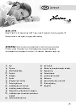 Preview for 26 page of Hartan Xperia GTX Instructions Manual