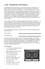 Preview for 2 page of Hartke 2.5xl Owner'S Manual