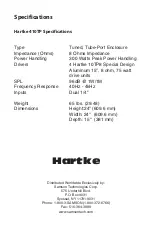 Preview for 4 page of Hartke 410TP Owner'S Manual