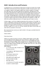 Preview for 2 page of Hartke PRO 4200 User Manual