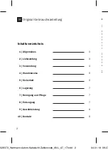 Preview for 2 page of Hartmann 10028373 Instructions For Use Manual