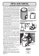 Preview for 2 page of Harvia CAULDRON Instructions For Installation And Use