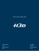 Preview for 135 page of Hasselblad H3D 22MPix User Manual