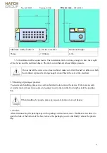 Preview for 12 page of hatch A50B Operation Manual