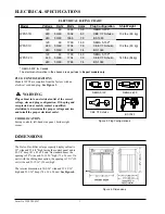 Preview for 4 page of Hatco FLAV-R-SAVOR WFST-1R Installation & Operating Manual