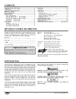 Preview for 2 page of Hatco Glo-Ray GRCD-1P Installation And Operating Manual