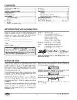 Preview for 2 page of Hatco Glo-Ray GRHW-1SGD Series Installation And Operating Manual