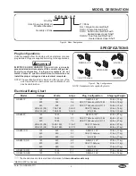 Preview for 5 page of Hatco Glo-Ray GRHW-1SGD Series Installation And Operating Manual