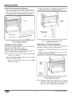 Preview for 8 page of Hatco Glo-Ray GRHW-1SGD Series Installation And Operating Manual