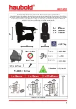 Preview for 9 page of haubold 505698 Operating Instructions Manual