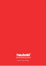 Preview for 44 page of haubold 567445 Operating Instructions Manual