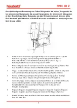 Preview for 7 page of haubold 575595 Operating Instructions Manual