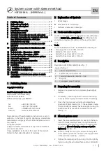 Preview for 17 page of Hauff-Technik HSI150 MA Series Installation Instructions Manual