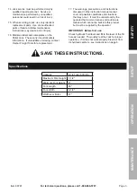 Preview for 3 page of HAUL MASTER 68761 Owner'S Manual & Safety Instructions