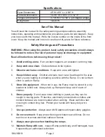 Preview for 2 page of HAUL MASTER 90018 Assembly And Operating Instructions