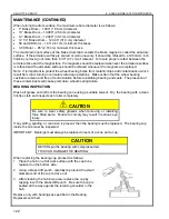 Preview for 122 page of Haulotte Group 3522A Operator'S  Maintenance Manual