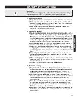 Preview for 18 page of Haussmann 59595002 Operator'S Manual