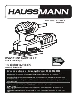 Haussmann 59595050 Manual preview