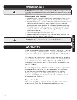 Preview for 21 page of Haussmann 59595057 Operator'S Manual