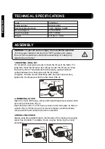 Preview for 8 page of Haussmann 59595069 Operator'S Manual