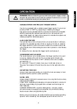 Preview for 9 page of Haussmann 59595069 Operator'S Manual