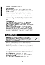 Preview for 10 page of Haussmann 59595069 Operator'S Manual