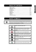 Preview for 3 page of Haussmann 59595080 Operator'S Manual