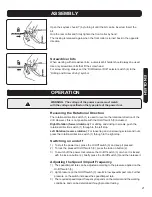 Preview for 22 page of Haussmann PT100321 Operator'S Manual