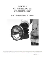 Preview for 7 page of Havis-Shields CD-RH-HID35W Owner'S Manual