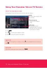 Preview for 15 page of Hawaiian Telcom TV Set top box User Manual