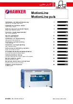 Hawker MotionLine Installation And Operation Manual preview