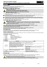 Preview for 28 page of Hawker MotionLine Installation And Operation Manual