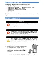 Preview for 2 page of Hawkeye Mfg F33P Installation And Operation Manual