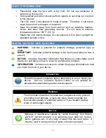 Preview for 2 page of Hawkeye Mfg FishTrax 1X Operation Manual