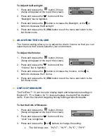 Preview for 20 page of Hawkeye Mfg FishTrax FT1PXC Operation Manual