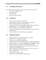 Preview for 4 page of Hawking HGA11 User Manual