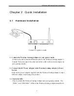 Preview for 8 page of Hawking HGA11 User Manual