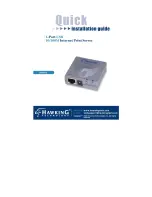 Preview for 1 page of Hawking HPS1U Quick Installation Manual