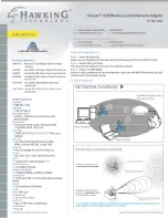 Preview for 2 page of Hawking HWU8DD Specification Sheet