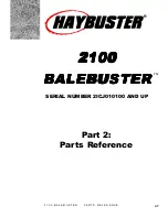 Preview for 45 page of Haybuster 2100 BALEBUSTER Operating Instructions And Parts Manual