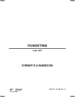 Hayter Powertrim 407F Owner'S Handbook Manual preview